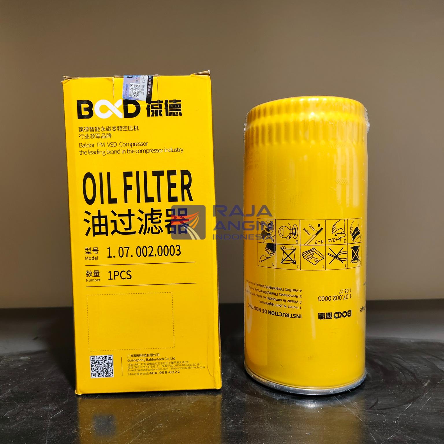 OIL FILTER 1.07.002.0003